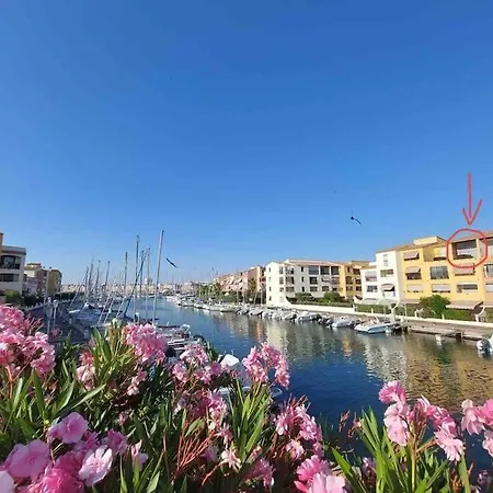 Cap'nomad Cote - Balcon - Piscine - Parking דירה
